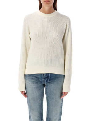 GOLDEN GOOSE Crystal Embellished Knit Sweater