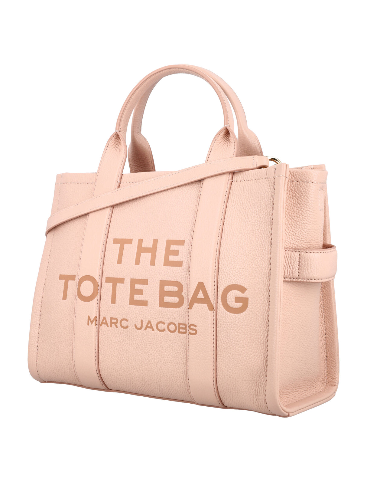 MARC JACOBS Elegant Medium Leather Tote with Versatile Strap Options