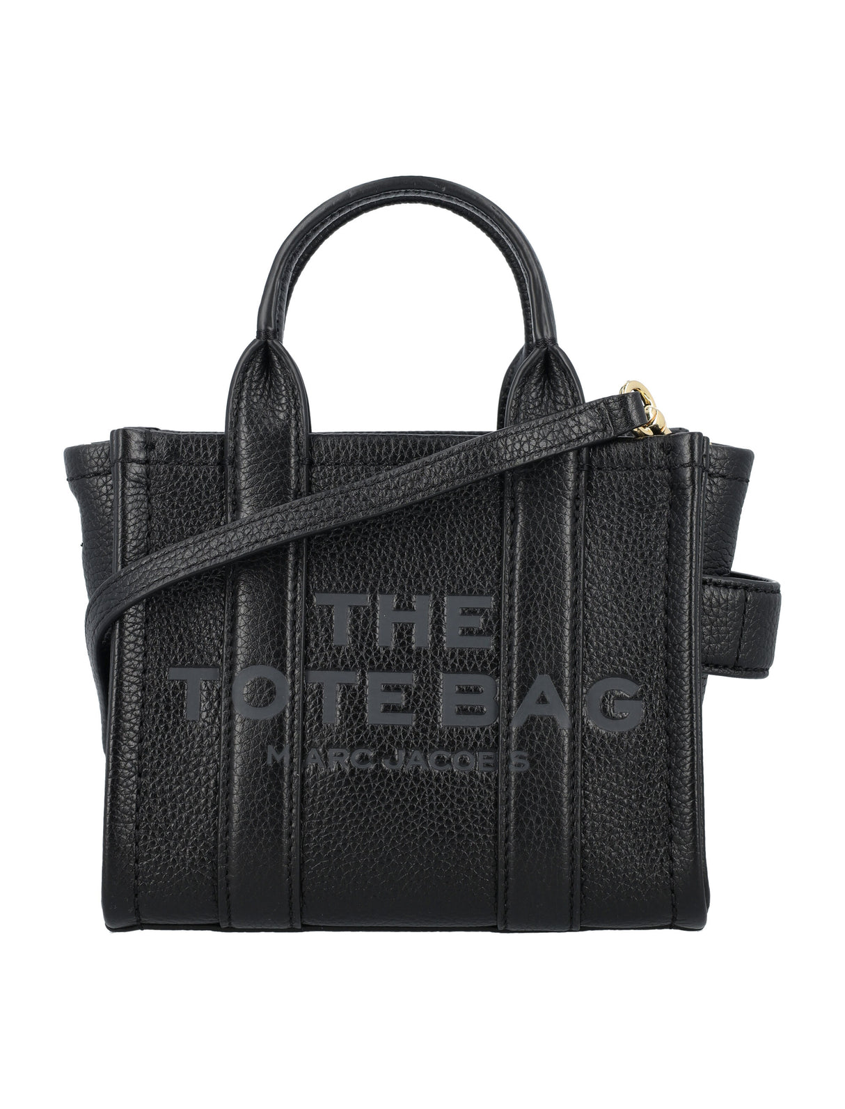 MARC JACOBS Elegant Mini Leather Tote Bag - 15x18x10 cm