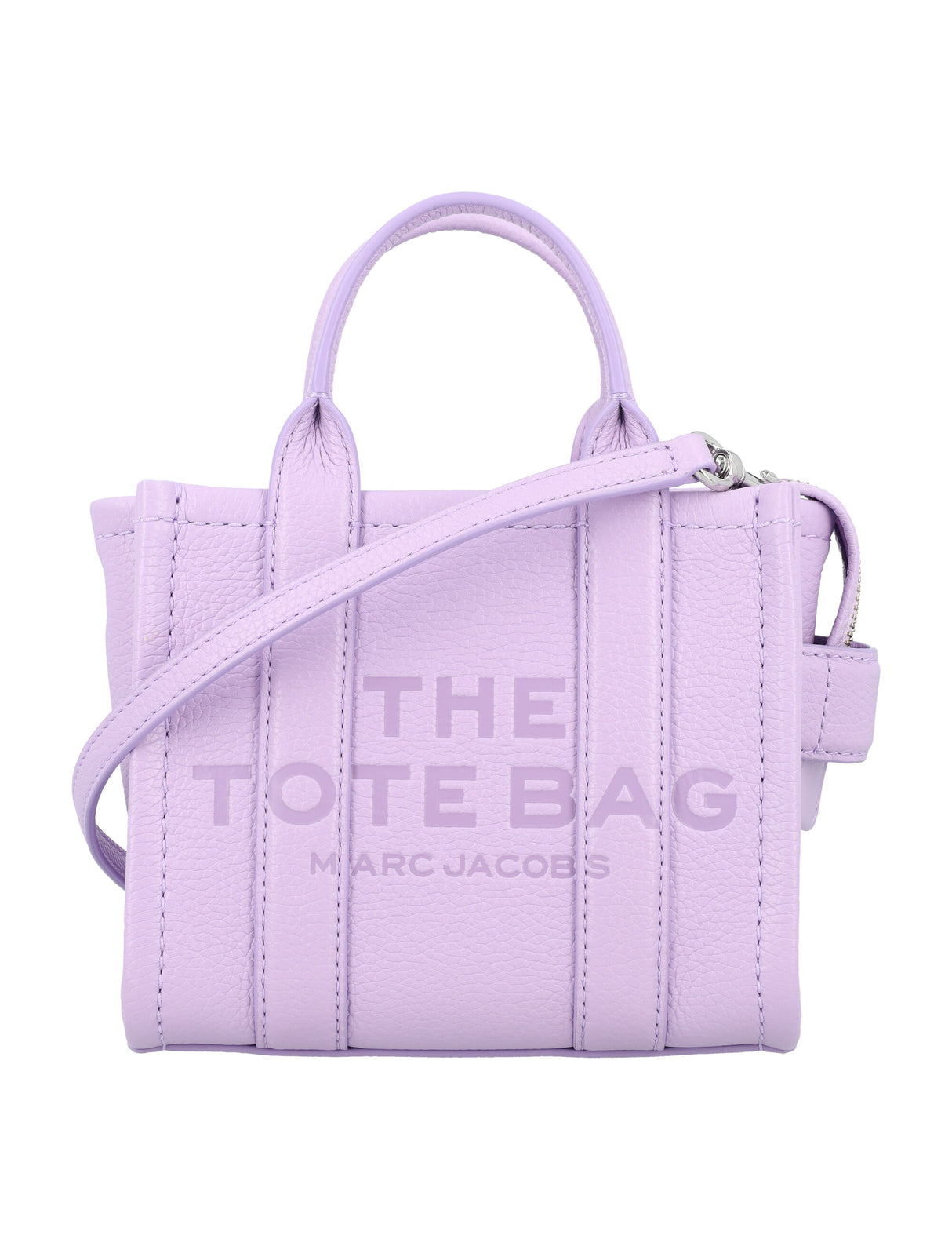 MARC JACOBS Elegant Mini Leather Tote with Detachable Strap