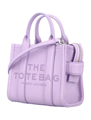 MARC JACOBS Elegant Mini Leather Tote with Detachable Strap