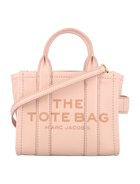 MARC JACOBS Elegant Mini Leather Tote - 15x18x10 cm