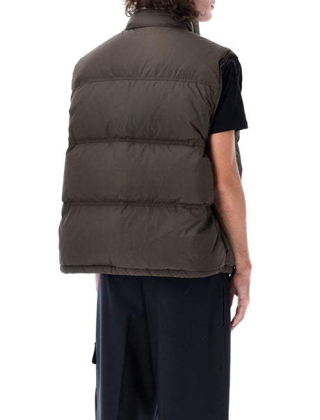 AMI PARIS Classic Puffer Vest for Men - Regular Fit