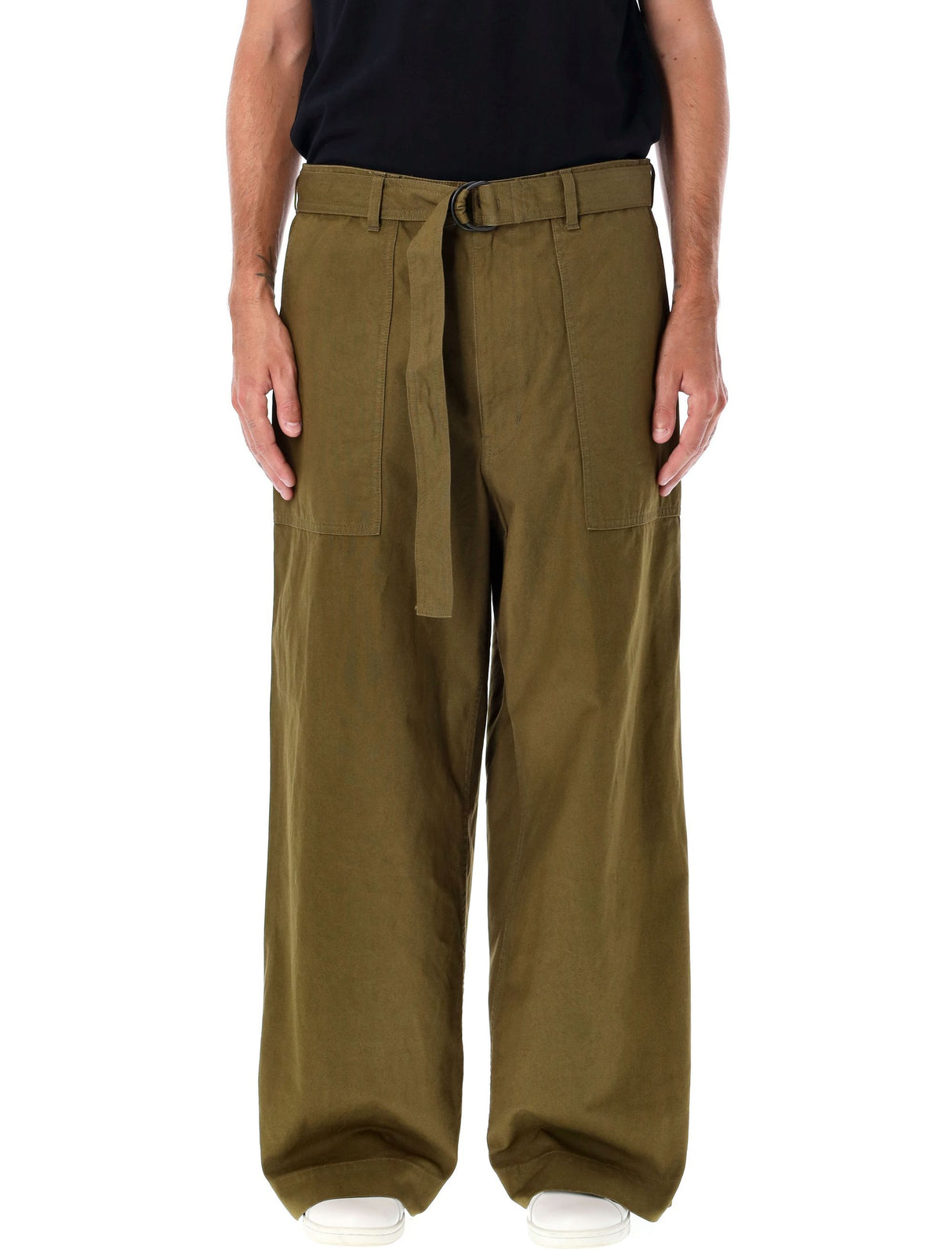 COMME DES GARÇONS HOMME PLUS Wide-Leg Cargo Pants - FW24 Edition - Size L