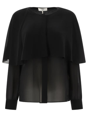 CHLOÉ Elegant Silk Georgette Blouse