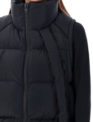 Y-3 High Neck Puffer Vest for Women - Size S