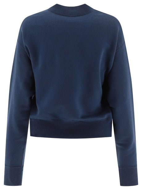 CHLOÉ Blue Cotton Sweatshirt