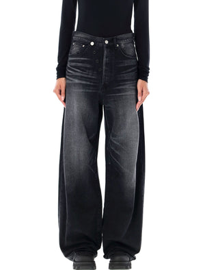 JUNYA WATANABE High-Waisted Oversized Wide-Leg Denim Pants