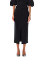 ISABEL MARANT Elegant High-Waisted Midi Skirt with Front Slit