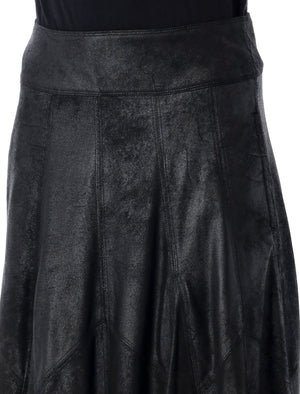 ISABEL MARANT Mid-Length Faux Leather Skirt