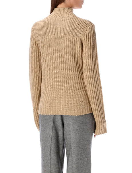 JW ANDERSON Relaxed Fit Flap Jumper - Women’s Turtleneck Sweater