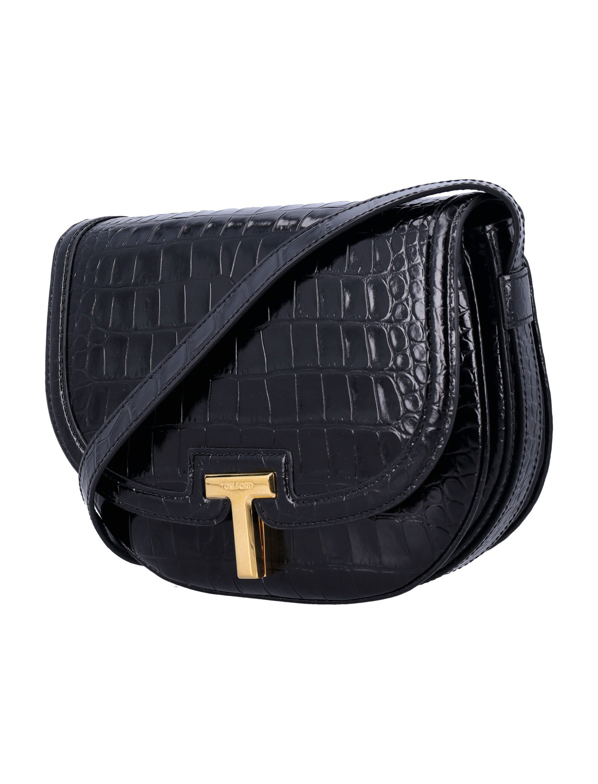 TOM FORD Structured Round Handbag - 18CM x 23CM