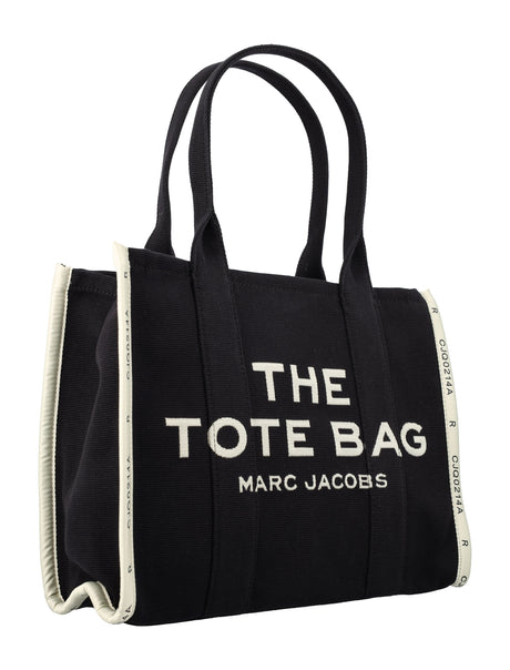 MARC JACOBS The Large Canvas Tote - Black