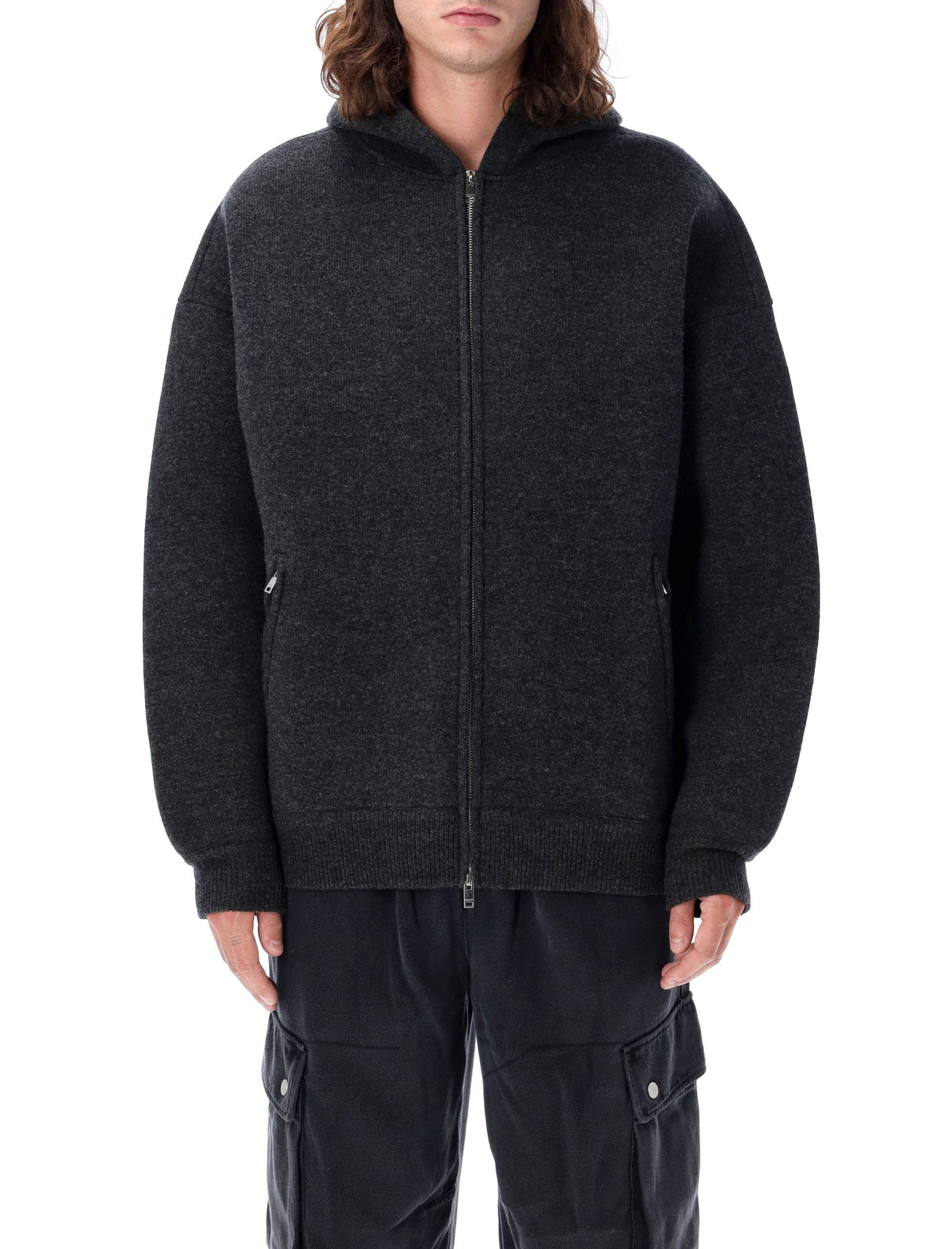 ISABEL MARANT Men's Relaxed Fit Hooded Jacket - FW24