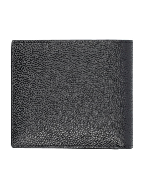 THOM BROWNE BILLFOLD IN PEBBLE GRAIN LEATHER