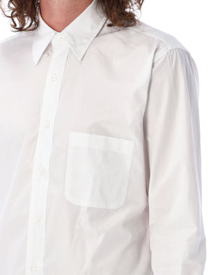 THOM BROWNE Classic White Oversized Oxford Shirt - Size 4