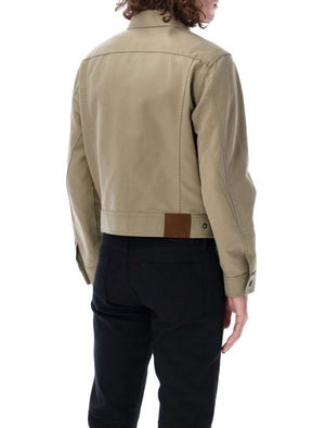 TOM FORD Satin Cotton Bomber Jacket