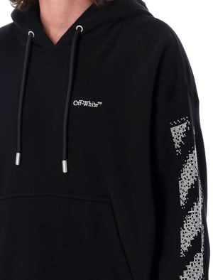 OFF-WHITE Pixel Arrow Print Skate Hoodie