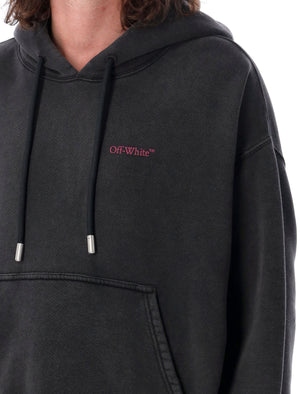 OFF-WHITE Pink Bacchus Skate Hoodie