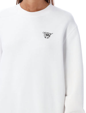 OFF-WHITE Arrow Emblem Oversized Sweatshirt