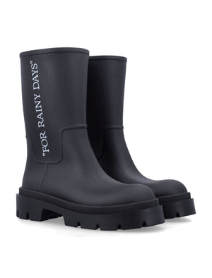 OFF-WHITE Rainy Days Mid-Height Re-Boots