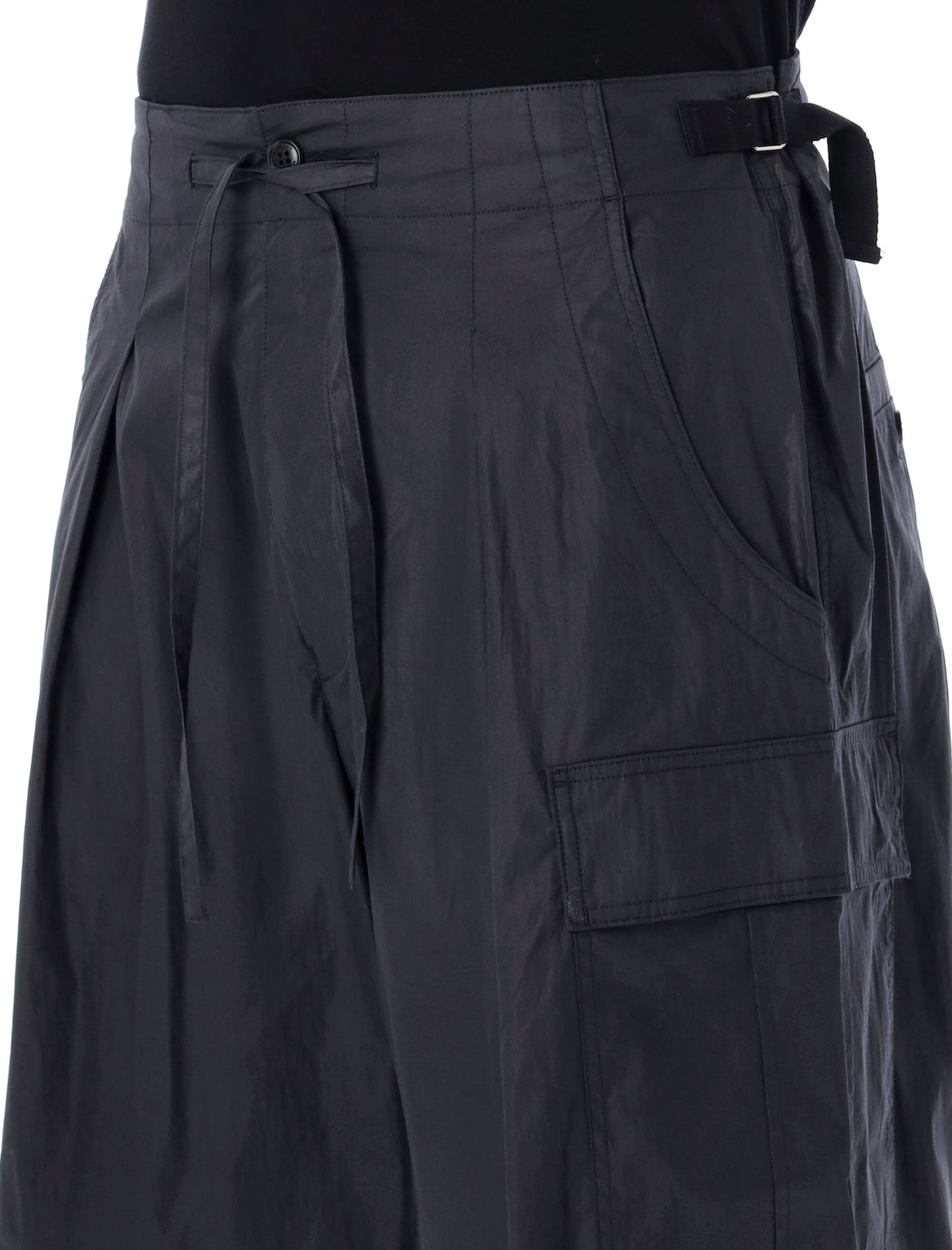 ISABEL MARANT Urban Cargo Wide-Leg Trousers with Adjustable Details