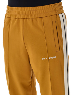 PALM ANGELS Golden Brown Track Joggers with Side Stripe – Size L