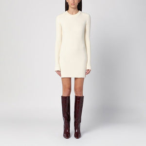 ISABEL MARANT ETOILE Women's Merino Wool Knit Dress with Long Sleeves