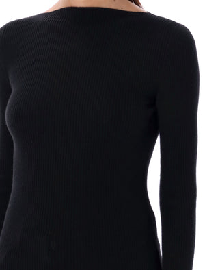 RICK OWENS Elegant Backless Wool Top