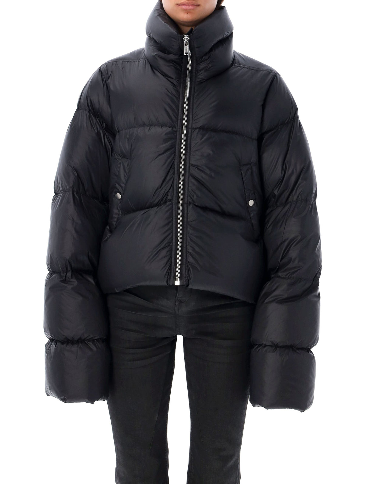 RICK OWENS Urban Puffer High-neck Jacket