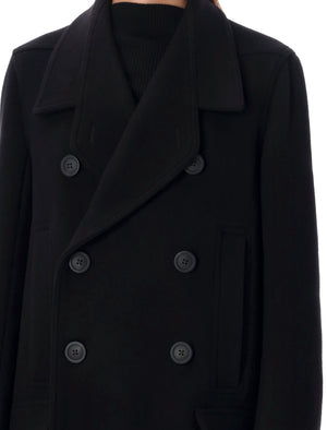 RICK OWENS Elegant Officer Wool Jacket