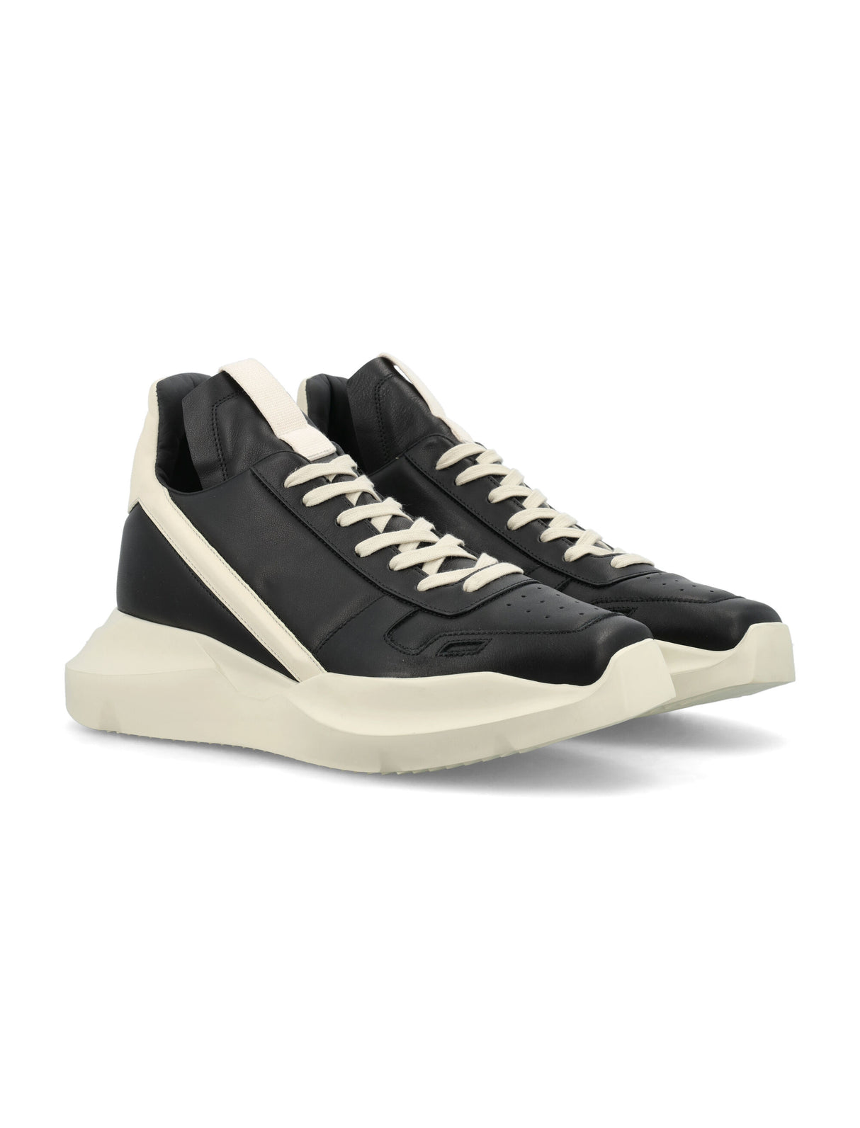 RICK OWENS Urban Edge Leather Sneakers