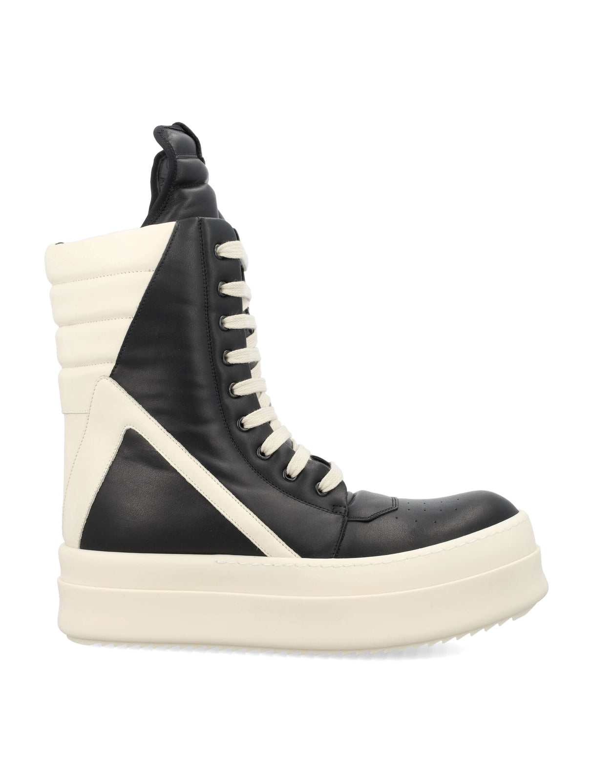 RICK OWENS Mega Geobasket High-Top Sneakers