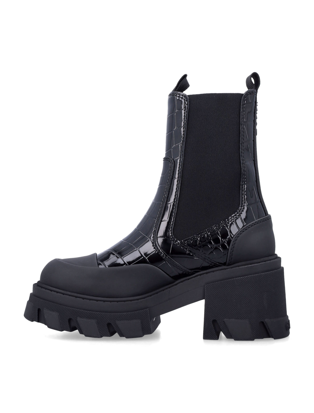 GANNI Elevated Cleated Mid Boots for Women