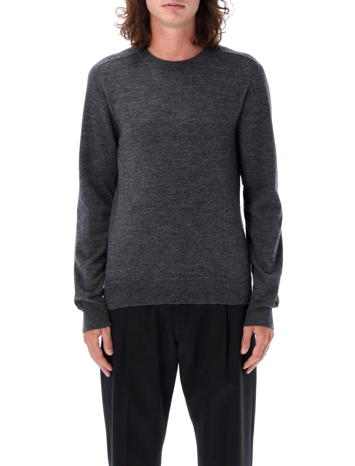 MAISON MARGIELA ELBOW-PATCH SWEATER