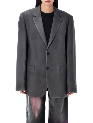 MAISON MARGIELA Chic Mohair Wool Suit Jacket Size 40