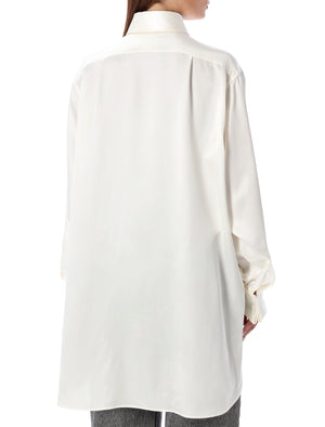 MAISON MARGIELA Elegant Long Silk Shirt