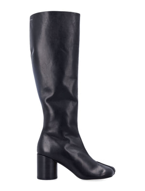 MM6 MAISON MARGIELA Knee-High Smooth Leather Bootie