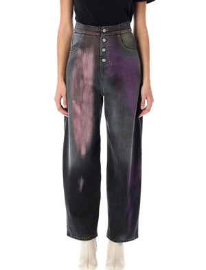 MM6 MAISON MARGIELA Artistic High Rise Denim Pants - Size 25