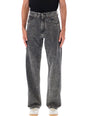 MM6 MAISON MARGIELA Relaxed Wide-Leg Denim Pants - Size 30