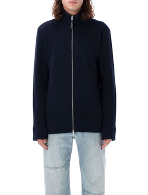 MAISON MARGIELA Men's Regular Fit High Collar Zipped Cardigan