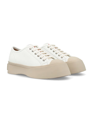 MARNI Pablo Lace-Up Leather Sneakers