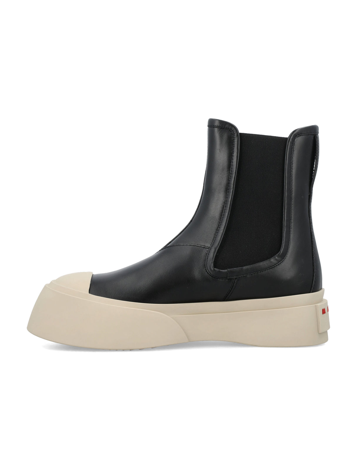 MARNI Sleek City Chelsea Boots with Chunky Platform Sole