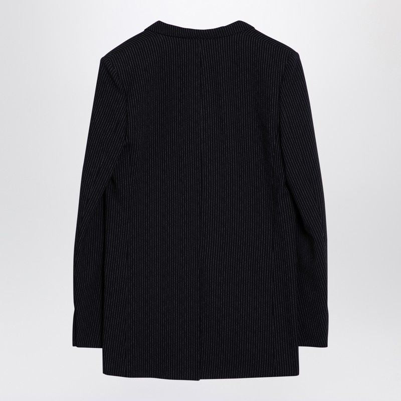 ISABEL MARANT Midnight Pinstripe Single-Breasted Jacket