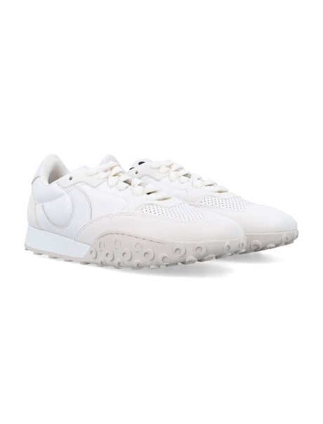 MARINE SERRE Rise Wave Leather Sneakers