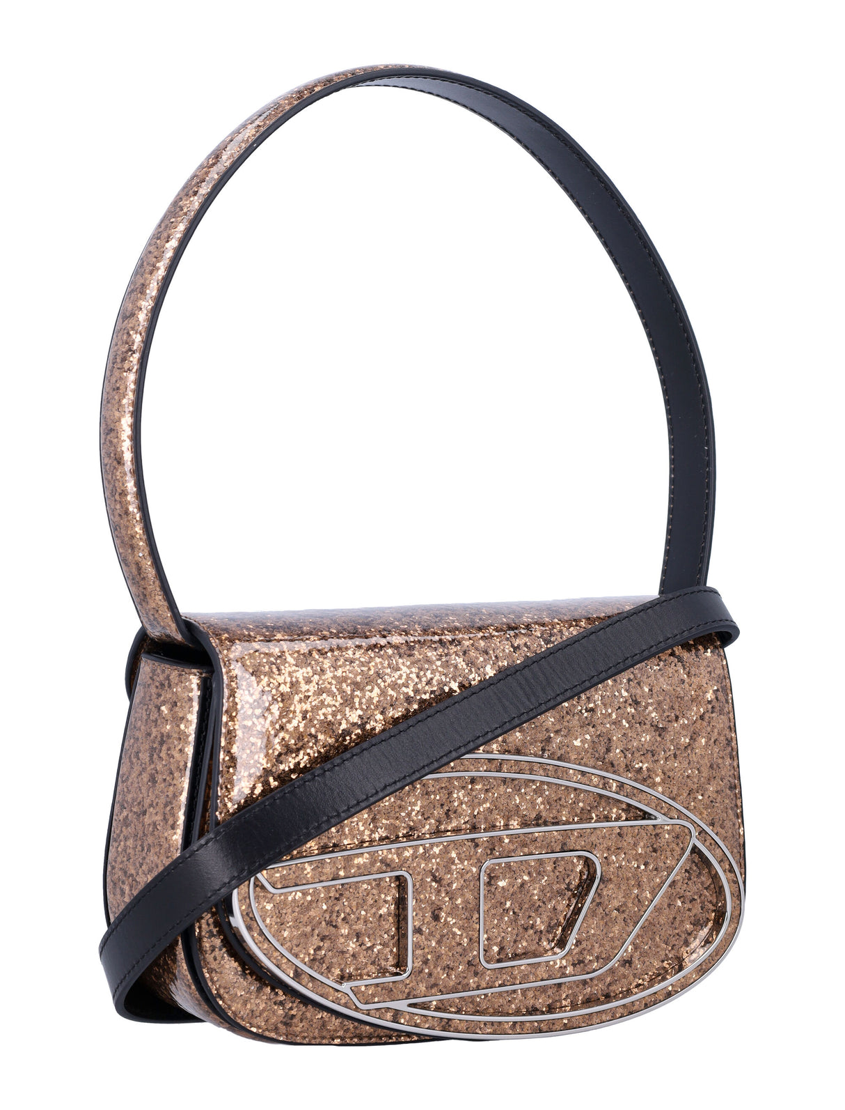 DIESEL Glitter Mini Handbag with Magnetic Closure