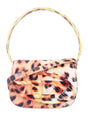 DIESEL Glossy Cheetah Print Handbag