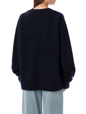 EXTREME CASHMERE Luxury Ribbed Cashmere Sweater