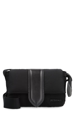 JACQUEMUS Mini Nylon Messenger Handbag - 22x14.5x9.5 cm