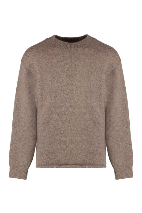 JACQUEMUS Crew-Neck Wool Sweater (Men's)